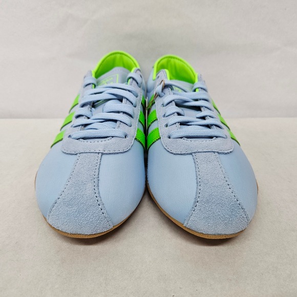 Adidas Tokyo Retro Sneakers JQ0582 Clear Sky Solar Green Gum Women's Size 7.5 - Picture 10 of 12